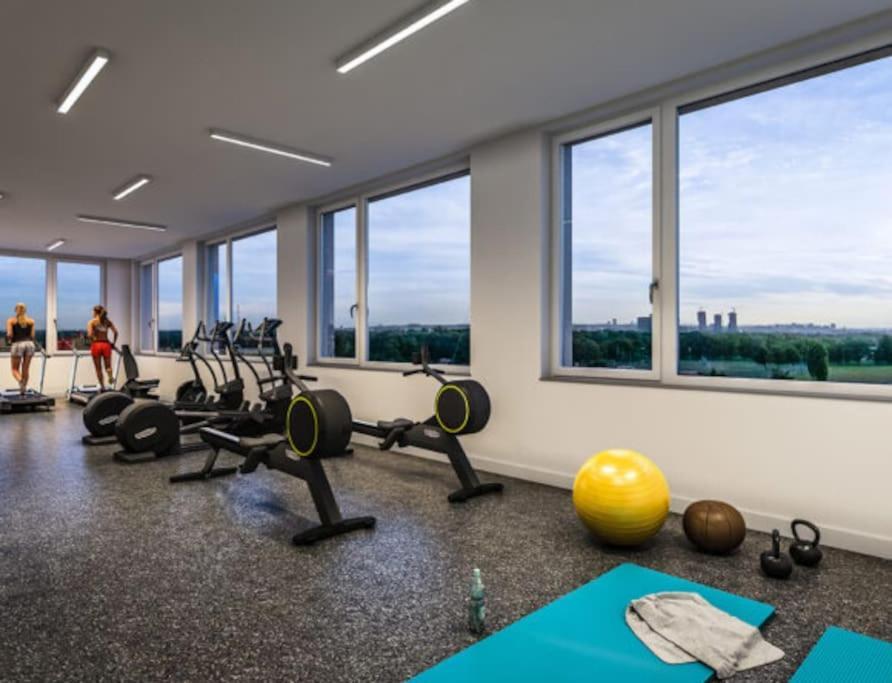 Donaublick Oasis: Stylische Wohnung Wiedeń Zewnętrze zdjęcie